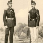 Офицер и нижний чин Оренбургского линейного батальона