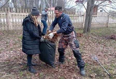 Субботник в музее "Усадьба двух генералов"