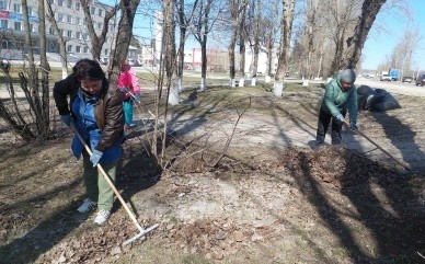 Сотрудники музеев Ковровского района – за чистоту и порядок!