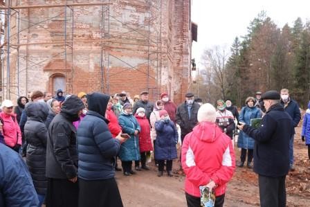 Презентация книги о Веретьеве прошла в древнем погосте