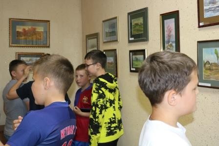 Выставка владимирского художника Виктора Шамаева прошла  в музее Ковровского района