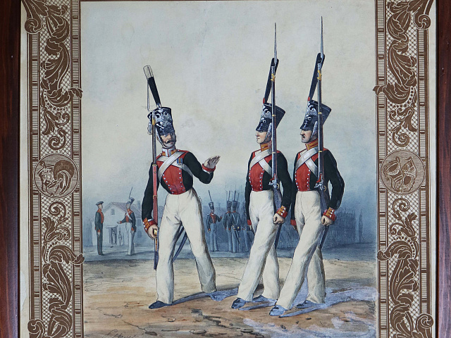 Уникальное изображение гвардейцев Литовского полка для «Усадьбы двух генералов»