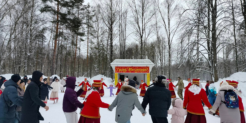  В музейном комплексе «Усадьба двух генералов» в селе Павловское 21 февраля традиционно отметили Масленицу