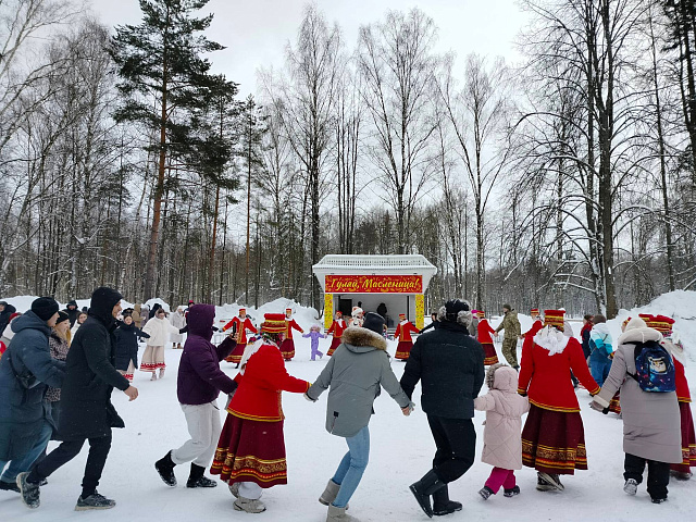  В музейном комплексе «Усадьба двух генералов» в селе Павловское 21 февраля традиционно отметили Масленицу