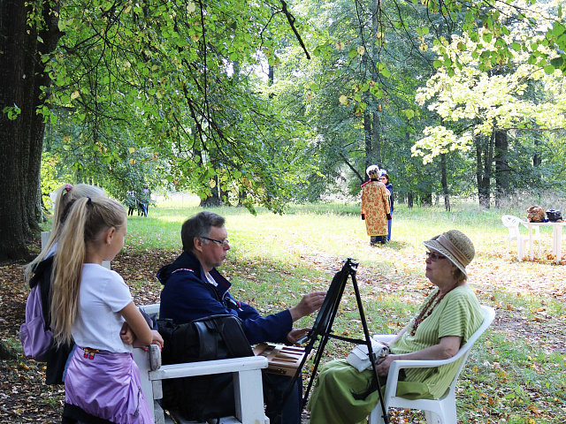 Павловские спасовки в «Усадьбе двух генералов» стали традицией