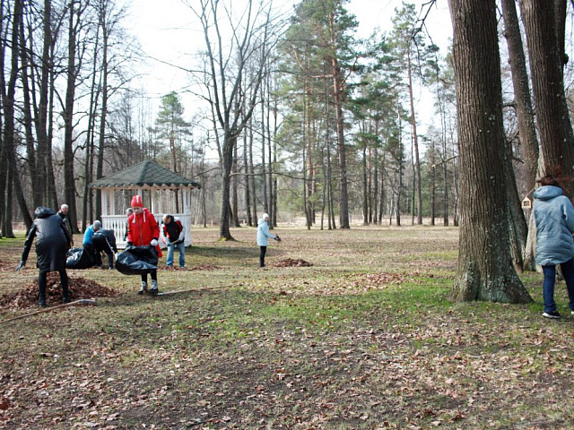 Весеннее благоустройство усадебных парков