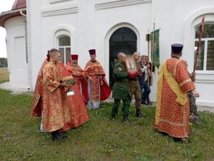 На днях в селе Павловское состоялась праздничная литургия в честь памяти Благоверного великого князя Александра Невского