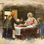 В музее Ковровского района открылась выставка пасхальной открытки